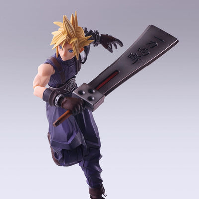 Final Fantasy VII Bring Arts Action Figure Cloud Strife Hardedge Ver. 15cm - Action Figures - Square-Enix - Hobby Figures UK