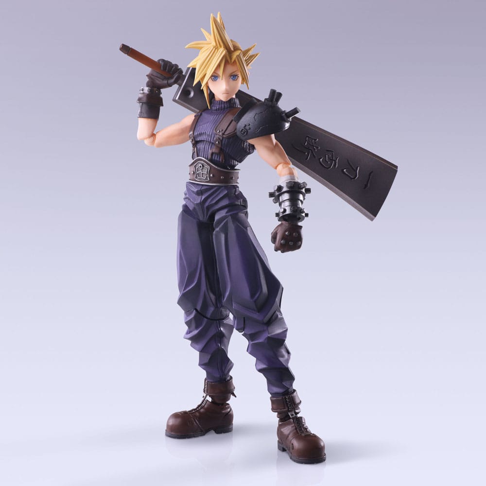 Final Fantasy VII Bring Arts Action Figure Cloud Strife Hardedge Ver. 15cm - Action Figures - Square-Enix - Hobby Figures UK
