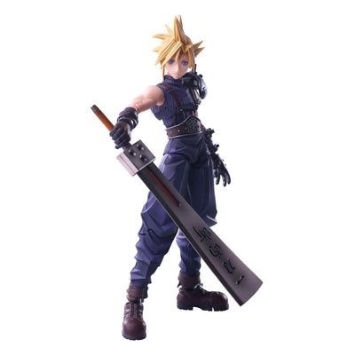 Final Fantasy VII Bring Arts Action Figure Cloud Strife Hardedge Ver. 15cm - Action Figures - Square-Enix - Hobby Figures UK
