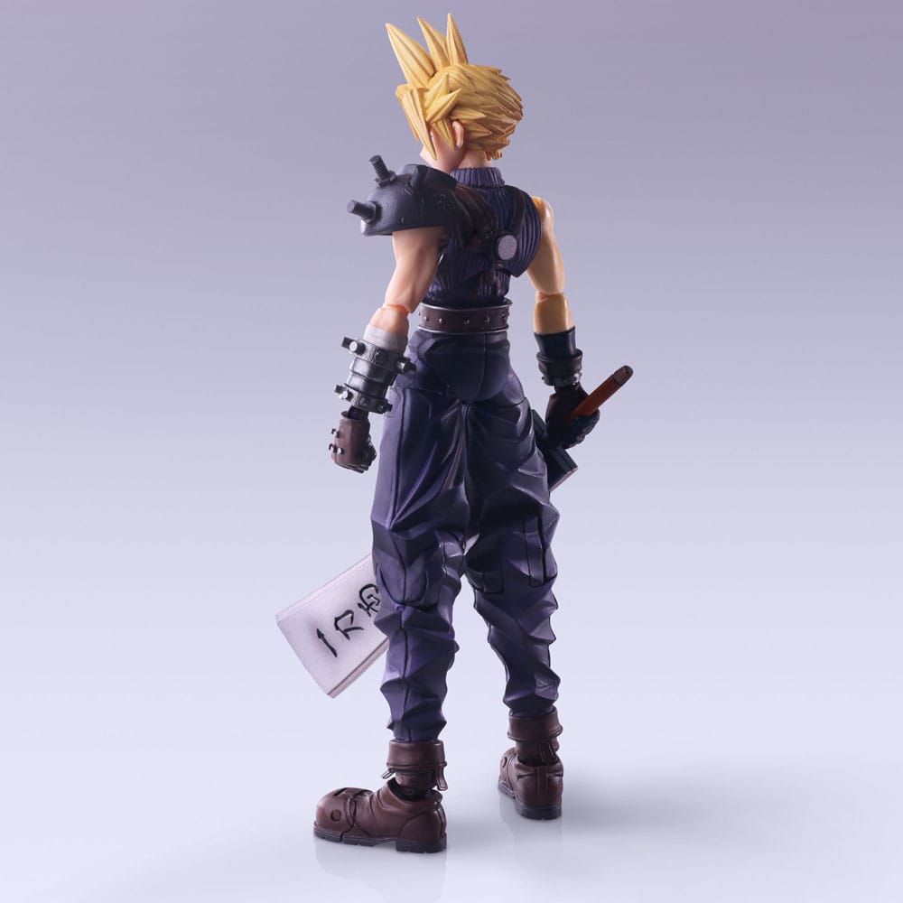 Final Fantasy VII Bring Arts Action Figure Cloud Strife Hardedge Ver. 15cm - Action Figures - Square-Enix - Hobby Figures UK