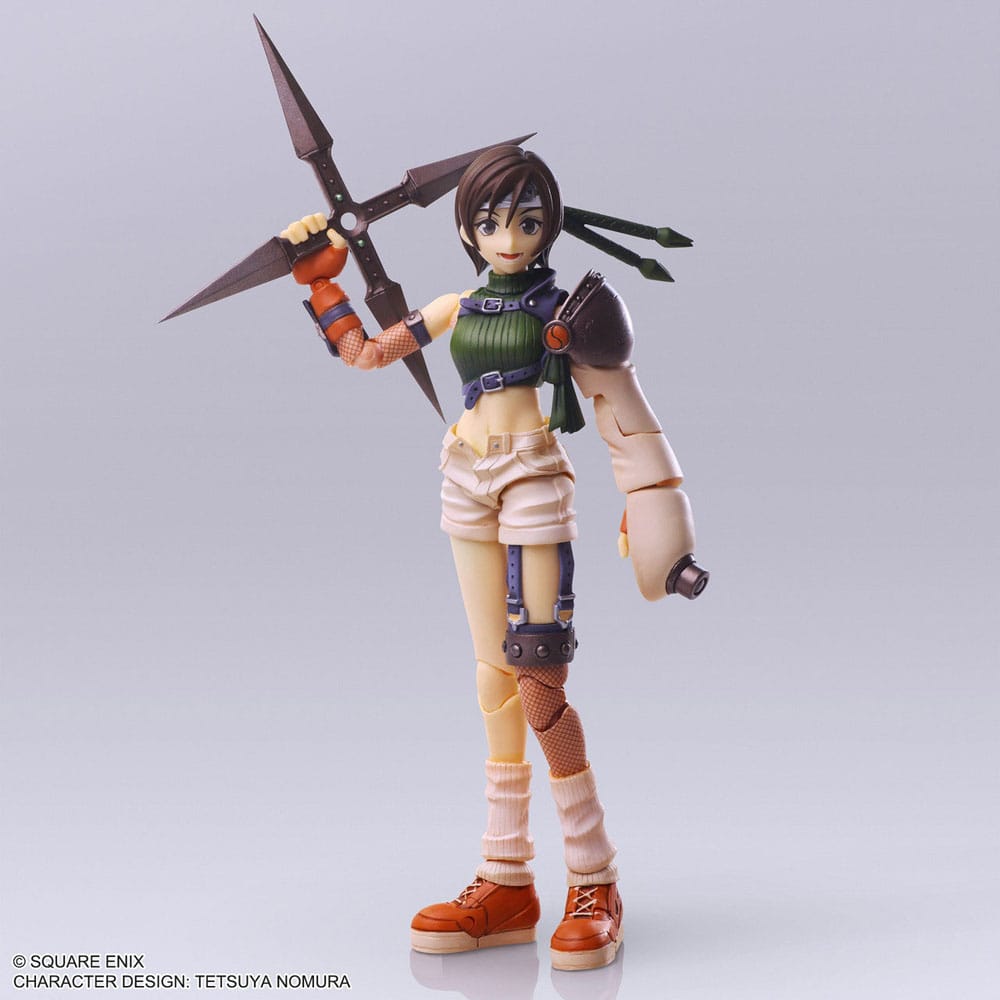 Final Fantasy VII Bring Arts Action Figure Yuffie Kisaragi 13cm - Action Figures - Square-Enix - Hobby Figures UK