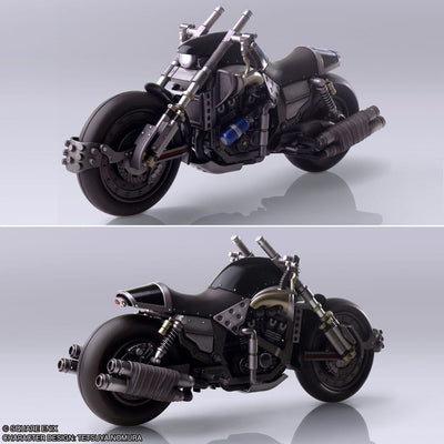 Final Fantasy VII Bring Arts Action Figure and vehicle Cloud Strife & Hardy-Daytona 15cm - Action Figures - Square-Enix - Hobby Figures UK