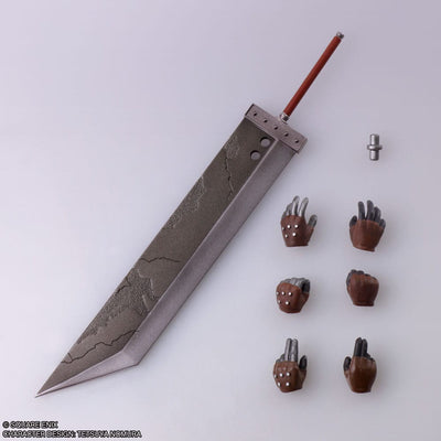 Final Fantasy VII Bring Arts Action Figure and vehicle Cloud Strife & Hardy-Daytona 15cm - Action Figures - Square-Enix - Hobby Figures UK