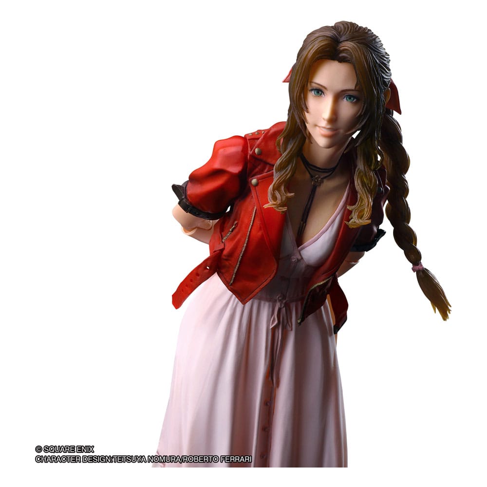 Final Fantasy VII Rebirth Play Arts Kai Action Figure Aerith Gainsboro ...