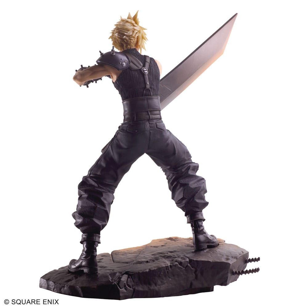 Final Fantasy VII Rebirth Static Arts Gallery Statue Cloud Strife