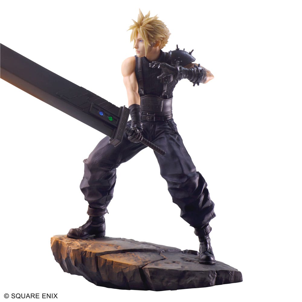 Final Fantasy VII Rebirth Static Arts Gallery Statue Cloud Strife 