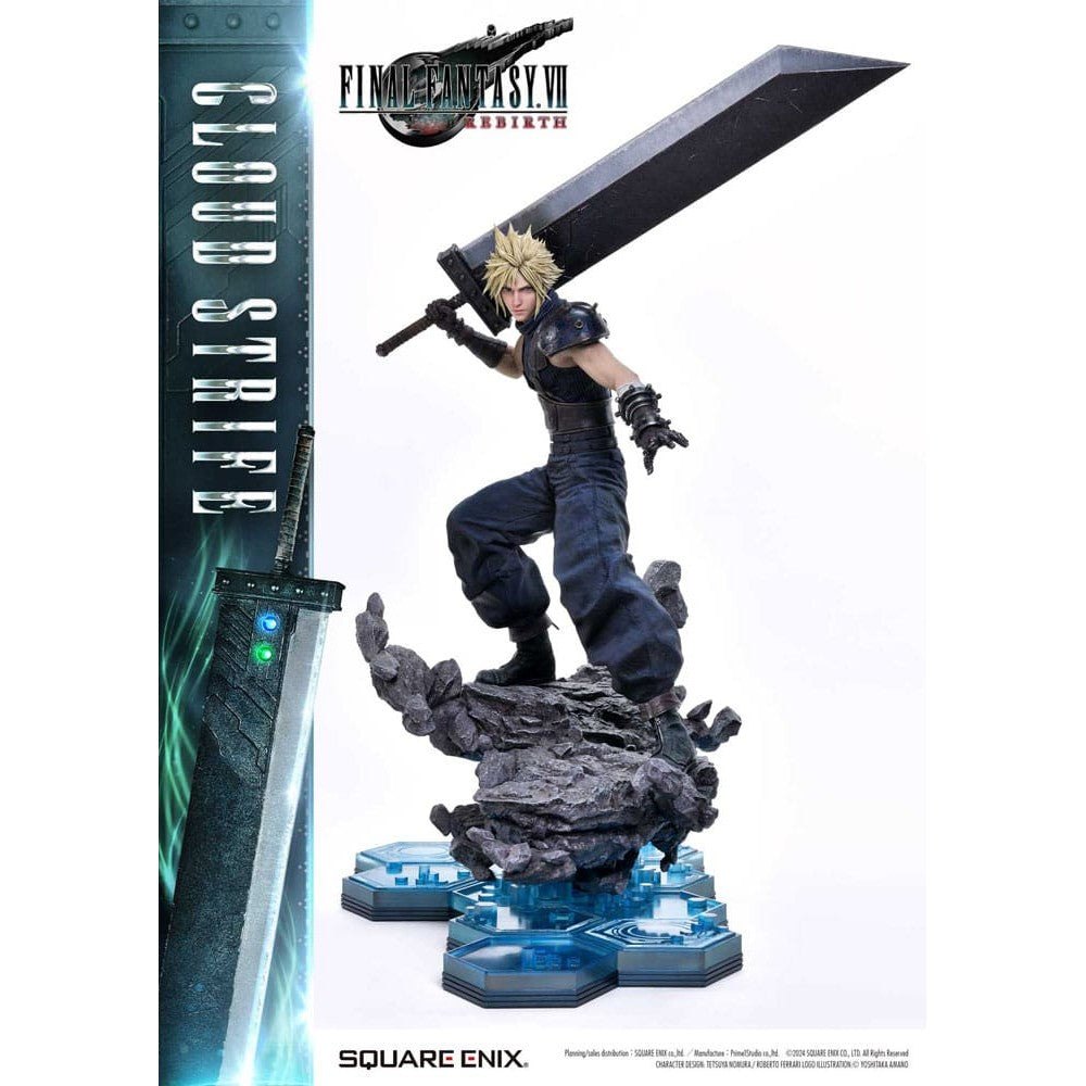 Final Fantasy VII Rebirth Statue 1/4 Cloud Strife 68cm - Scale Statue - Square-Enix - Hobby Figures UK