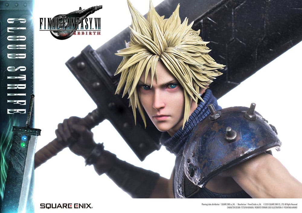 Final Fantasy VII Rebirth Statue 1/4 Cloud Strife 68cm - Scale Statue - Square-Enix - Hobby Figures UK