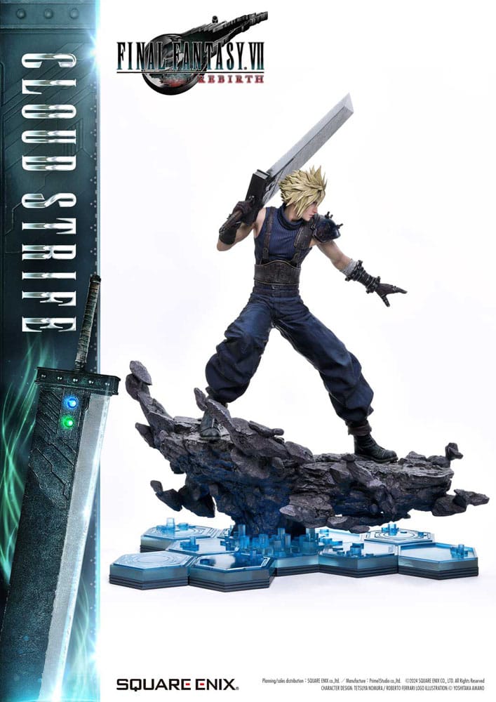 Final Fantasy VII Rebirth Statue 1/4 Cloud Strife 68cm - Scale Statue - Square-Enix - Hobby Figures UK