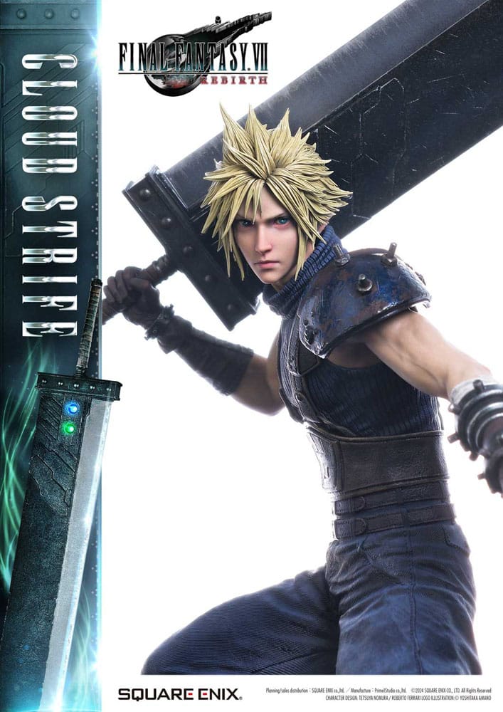 Final Fantasy VII Rebirth Statue 1/4 Cloud Strife 68cm - Scale Statue - Square-Enix - Hobby Figures UK