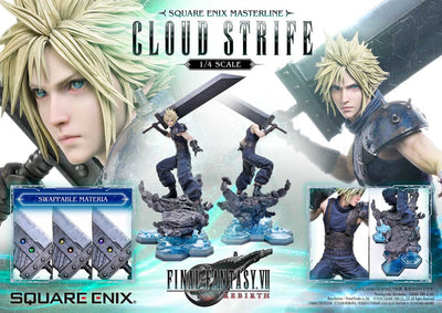 Final Fantasy VII Rebirth Statue 1/4 Cloud Strife 68cm - Scale Statue - Square-Enix - Hobby Figures UK