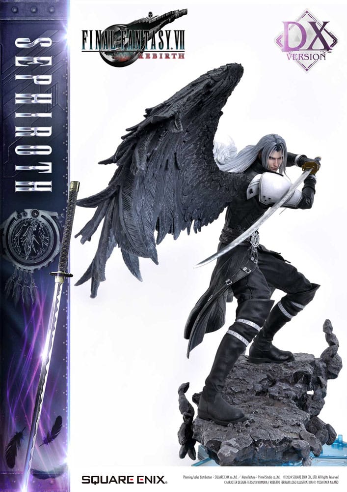 Final Fantasy VII Rebirth Statue 1/4 Sephiroth Deluxe Ver. 69cm - Scale Statue - Square-Enix - Hobby Figures UK