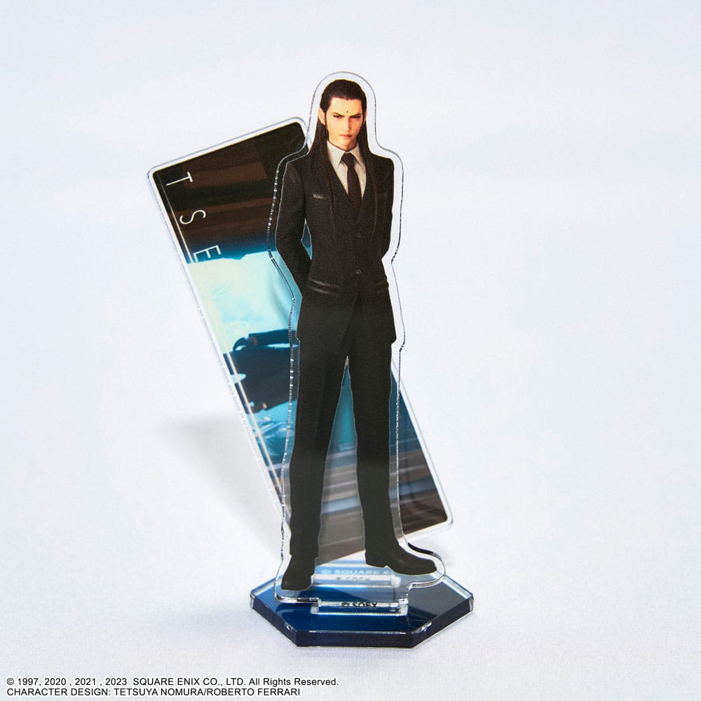 Final Fantasy VII Remake Acryl Figure Tseng 8cm - Mini Figures - Square-Enix - Hobby Figures UK