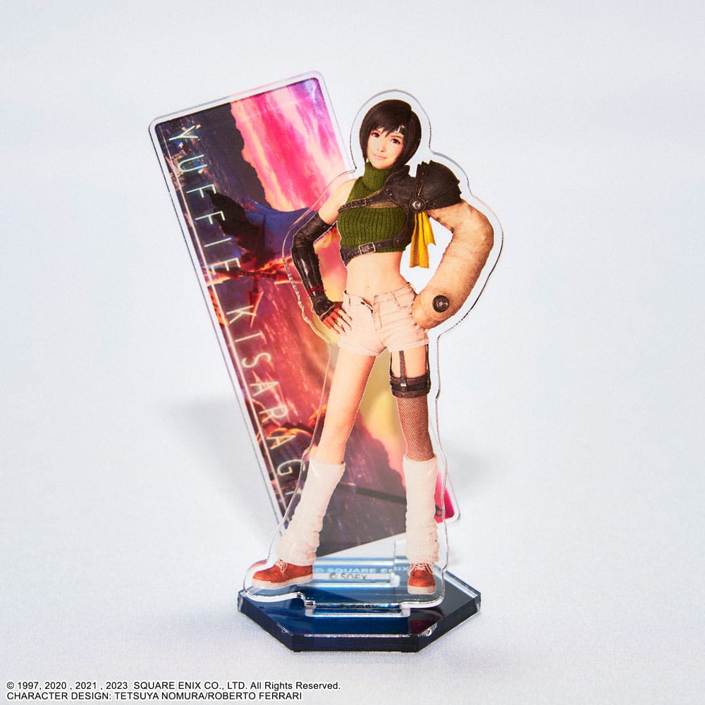 Final Fantasy VII Remake Integrade Acryl Figure Yuffie Kisaragi 8cm - Mini Figures - Square-Enix - Hobby Figures UK