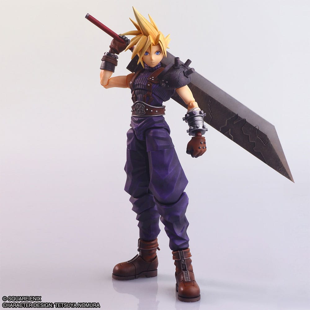Final Fantasy VII Structure Arts Plastic Model Kit Cloud Strife - Model Kit - Square-Enix - Hobby Figures UK