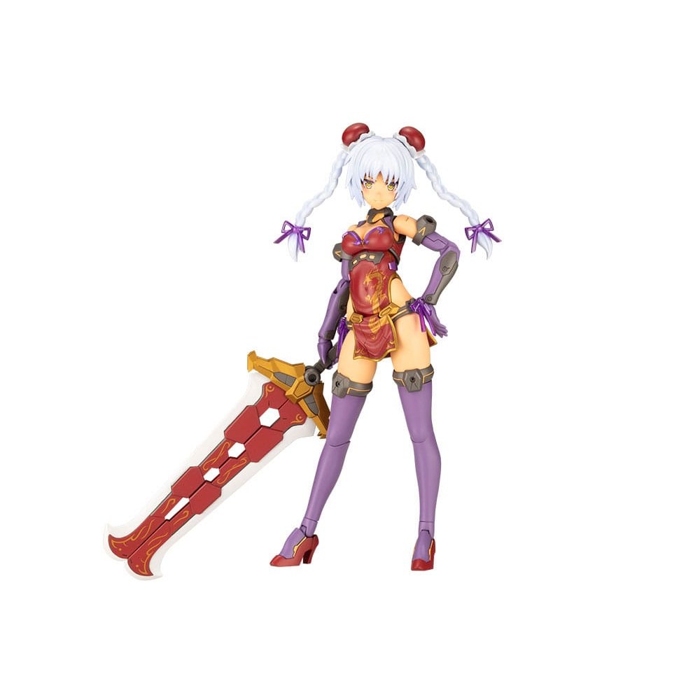 Frame Arms Girl Plastic Model Kit Hresvelgr=Rufus Qipao Ver. 17cm - Model Kit - Kotobukiya - Hobby Figures UK