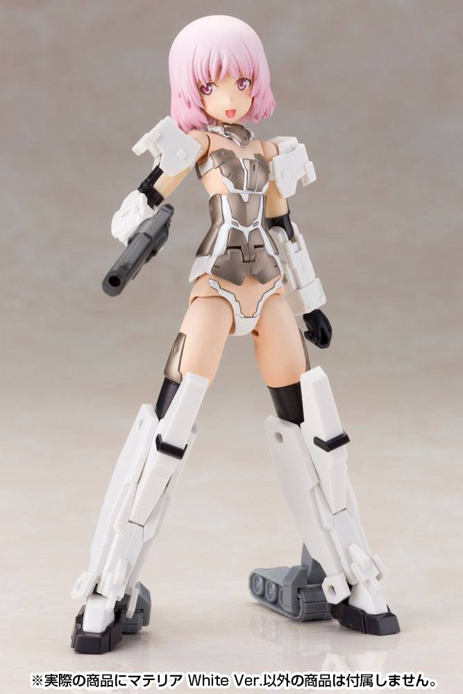 Frame Arms Girl Plastic Model Kit Materia White Ver. 15cm - Model Kit - Kotobukiya - Hobby Figures UK