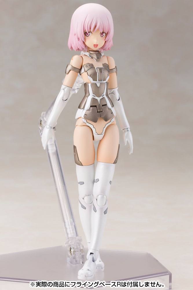 Frame Arms Girl Plastic Model Kit Materia White Ver. 15cm - Model Kit - Kotobukiya - Hobby Figures UK