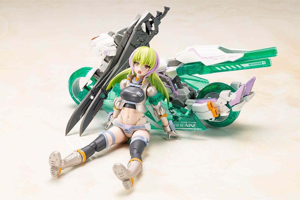 Frame Arms Girl Plastic Model Kit Wilber Nine Beryl Armor Custom 16cm - Model Kit - Kotobukiya - Hobby Figures UK