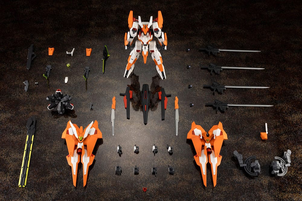 Frame Arms Plastic Model Kit 1/100 Baselard Zelfikar Full Option Set 16cm - Model Kit - Kotobukiya - Hobby Figures UK