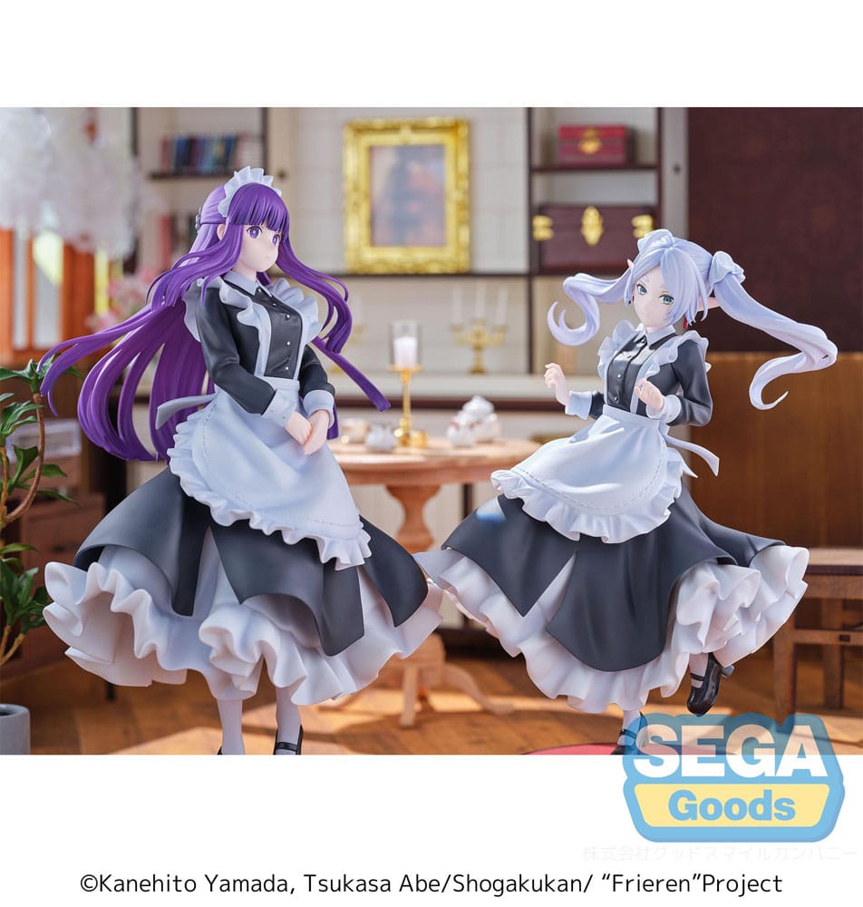 Frieren: Beyond Journey's End Luminasta PVC Statue Fern Maid Costume 21cm