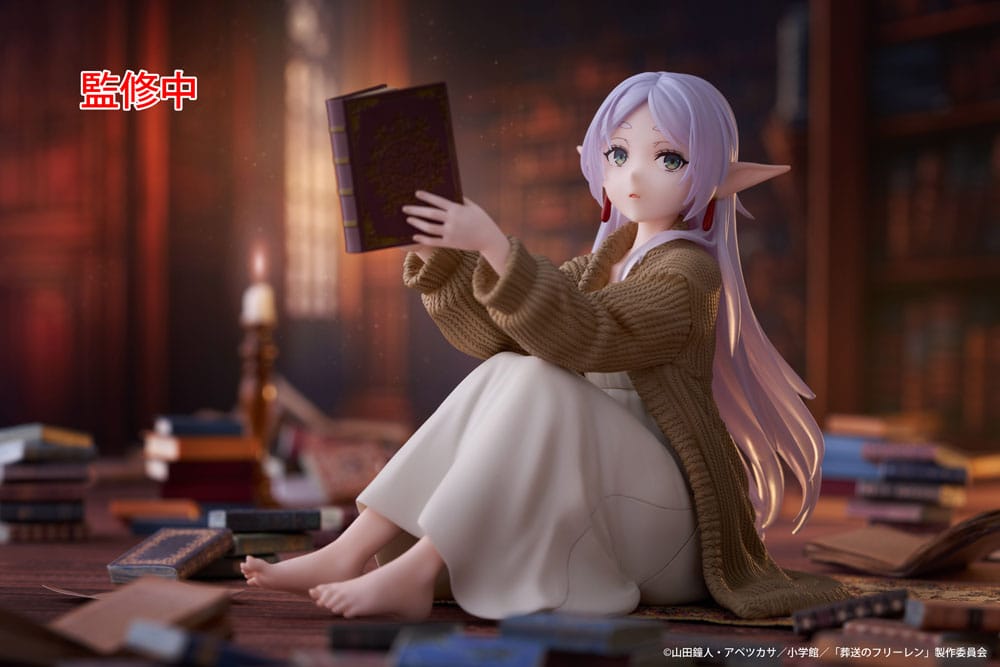 Frieren: Beyond Journey's End PVC Statue Desktop Cute Figure Frieren Roomwear Ver. 13cm - Scale Statue - Taito Prize - Hobby Figures UK