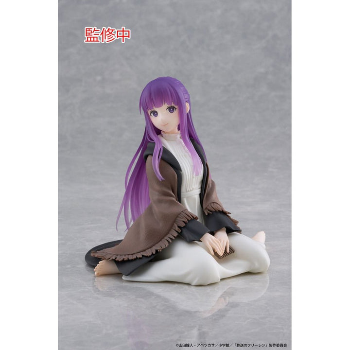 Figurine Frieren 19 Cm – Frieren Beyond Journey's End, PVC De Collection, Déco Bureau Ou étagère