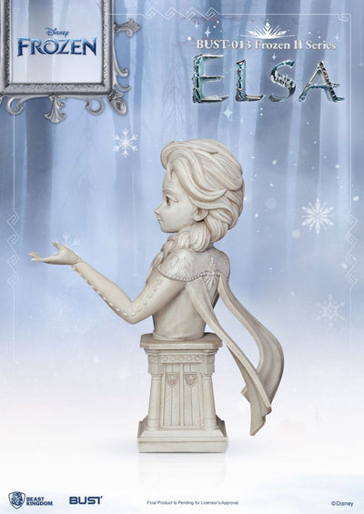 Frozen II Series PVC Bust Elsa 16cm - Scale Statue - Beast Kingdom Toys - Hobby Figures UK