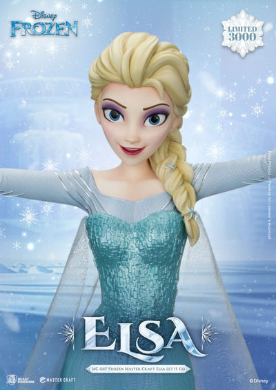 Frozen Master Craft Statue Elsa Let It Go 40cm - Scale Statue - Beast Kingdom Toys - Hobby Figures UK