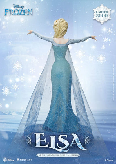 Frozen Master Craft Statue Elsa Let It Go 40cm - Scale Statue - Beast Kingdom Toys - Hobby Figures UK