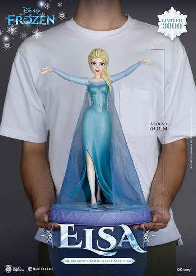 Frozen Master Craft Statue Elsa Let It Go 40cm - Scale Statue - Beast Kingdom Toys - Hobby Figures UK