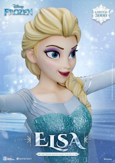 Frozen Master Craft Statue Elsa Let It Go 40cm - Scale Statue - Beast Kingdom Toys - Hobby Figures UK