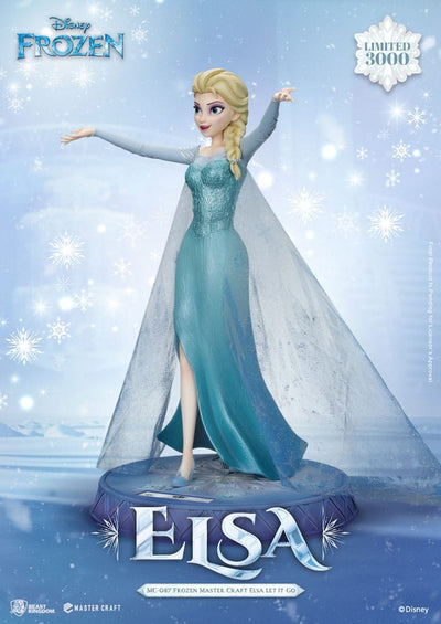 Frozen Master Craft Statue Elsa Let It Go 40cm - Scale Statue - Beast Kingdom Toys - Hobby Figures UK