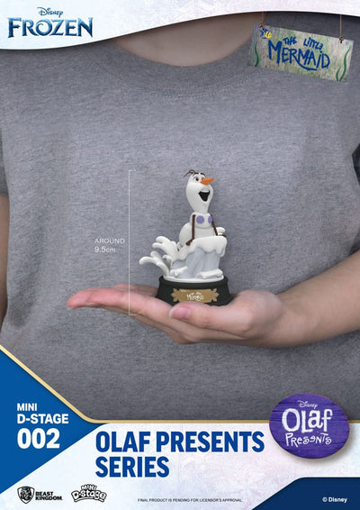 Frozen Mini Diorama Stage PVC Statue Olaf Presents Olaf Aladdin 12cm - Mini Figures - Beast Kingdom Toys - Hobby Figures UK