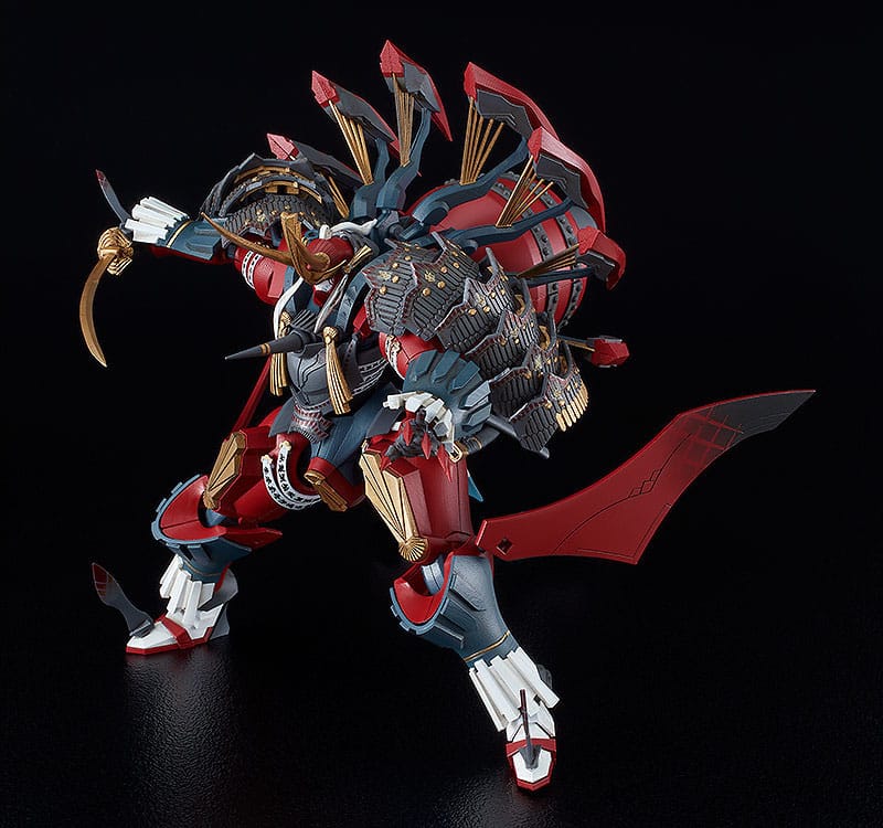 Full Metal Daemon Muramasa Moderoid Plastic Model Kit Third-generation Seishuusengou Uemon-no-jou Muramasa 16cm (re-run)