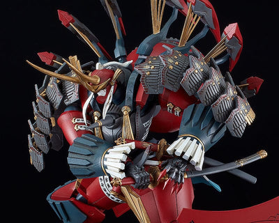 Full Metal Daemon Muramasa Moderoid Plastic Model Kit Third-generation Seishuusengou Uemon-no-jou Muramasa 16cm (re-run)
