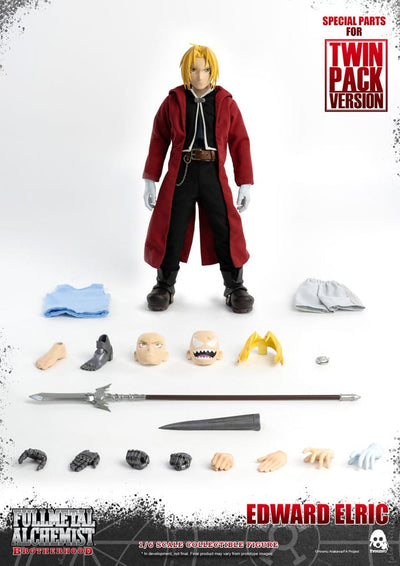 Fullmetal Alchemist: Brotherhood Action Figures 1/6 Alphonse & Edward Elric Twin Pack - Action Figures - ThreeZero - Hobby Figures UK