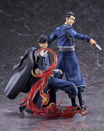 Fullmetal Alchemist: Brotherhood PVC Statue Roy Mustang & Maes Hughes Kizuna 27cm - Scale Statue - Proof - Hobby Figures UK