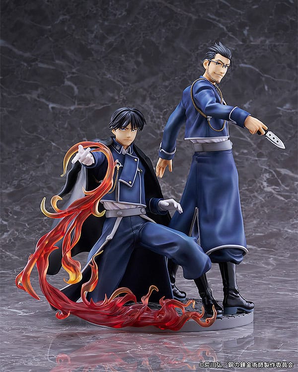 Fullmetal Alchemist: Brotherhood PVC Statue Roy Mustang & Maes Hughes Kizuna 27cm - Scale Statue - Proof - Hobby Figures UK