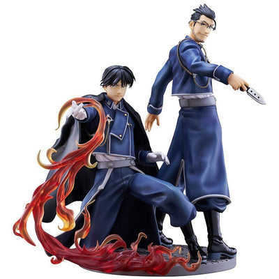 Fullmetal Alchemist: Brotherhood PVC Statue Roy Mustang & Maes Hughes Kizuna 27cm - Scale Statue - Proof - Hobby Figures UK
