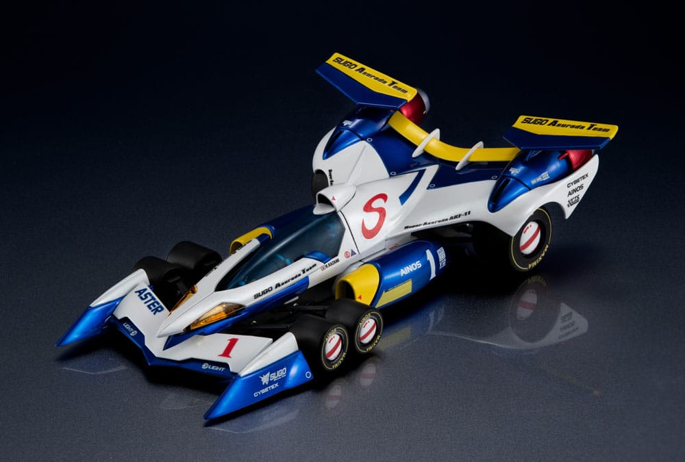 Future GPX Cyber Formula 11 Vehicle 1/18 Variable Action Super Asurada AKF-11 Livery Edition 10cm - Scale Statue - Megahouse - Hobby Figures UK