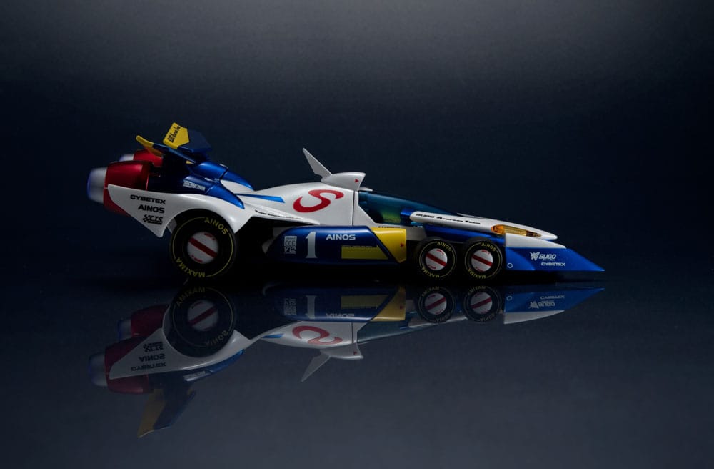 Future GPX Cyber Formula 11 Vehicle 1/18 Variable Action Super Asurada AKF-11 Livery Edition 10cm (with gift) - Scale Statue - Megahouse - Hobby Figures UK