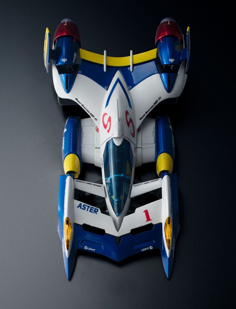 Future GPX Cyber Formula 11 Vehicle 1/18 Variable Action Super Asurada AKF-11 Livery Edition 10cm (with gift) - Scale Statue - Megahouse - Hobby Figures UK