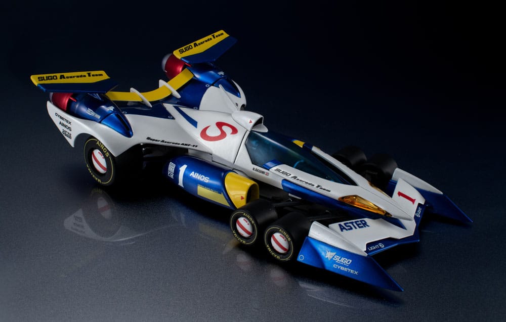 Future GPX Cyber Formula 11 Vehicle 1/18 Variable Action Super Asurada AKF-11 Livery Edition 10cm - Scale Statue - Megahouse - Hobby Figures UK