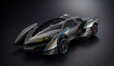 Future GPX Cyber Formula Variable Action Vehicle Asrada V.S.X-R 19cm (with gift)