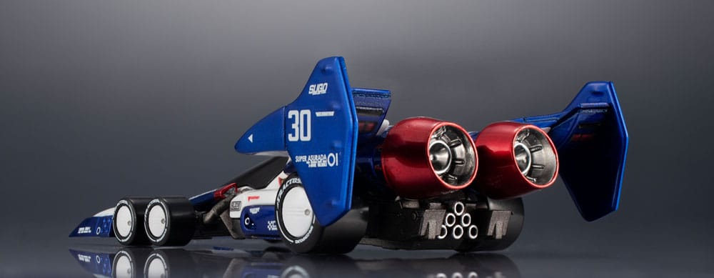 Future GPX Cyber Formula Vehicle 1/18 Super Asurada 01 Heritage Edition 14cm - Scale Statue - Megahouse - Hobby Figures UK