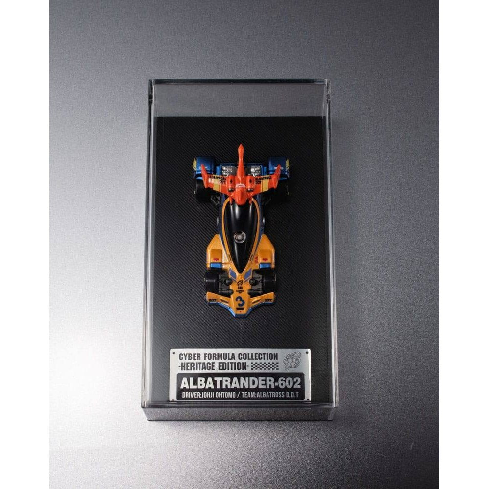 Future GPX Cyber Formula Vehicle Albatrander 602 Heritage Edition 7cm - Scale Statue - Megahouse - Hobby Figures UK