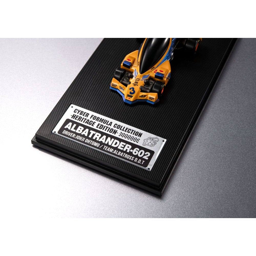 Future GPX Cyber Formula Vehicle Albatrander 602 Heritage Edition 7cm - Scale Statue - Megahouse - Hobby Figures UK