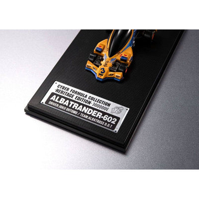 Future GPX Cyber Formula Vehicle Albatrander 602 Heritage Edition 7cm - Scale Statue - Megahouse - Hobby Figures UK