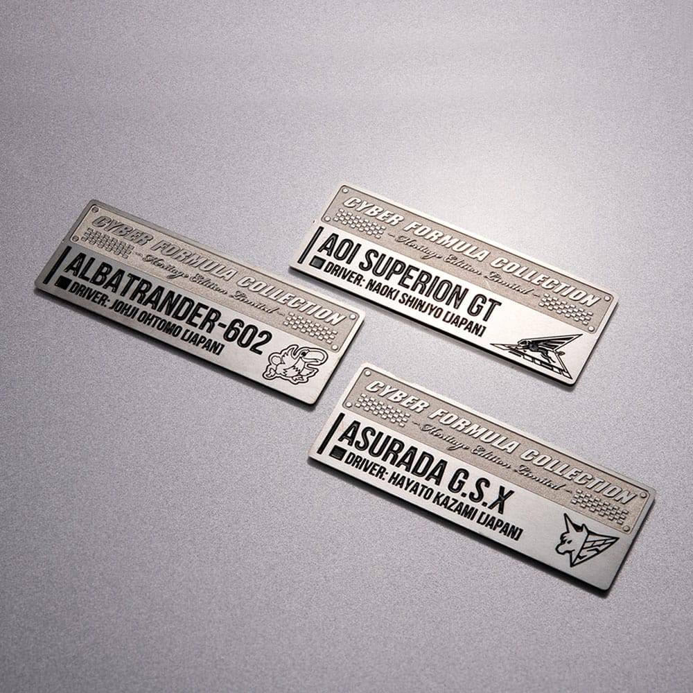 Future GPX Cyber Formula Vehicles 3-Pack Asurada G.S.X & Albatrander 602 & Aoi Superion GT Set Heritage Edition 7cm - Scale Statue - Megahouse - Hobby Figures UK